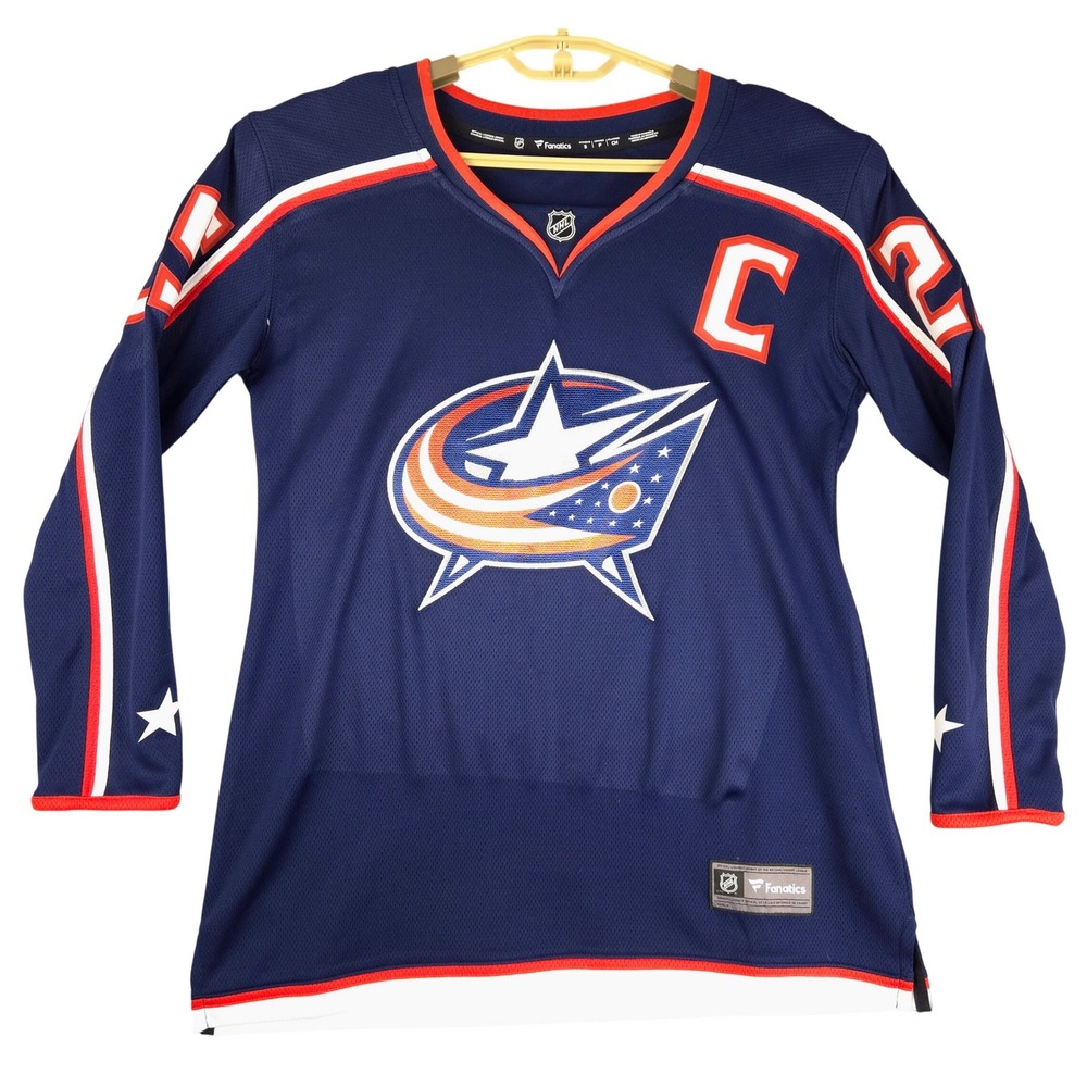 Columbus Blue Jackets Fanatics Womens‎ Hockey Jersey S Christine